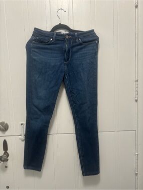 PAIGE Dark Indigo Skinny Jeans